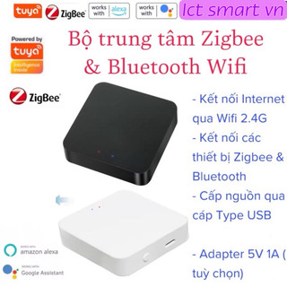 (Mẫu 2026) Bộ trung tâm Zigbee & Bluetooth Tuya