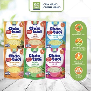 Combo 30 gói nhiều vị cháo tươi SG food