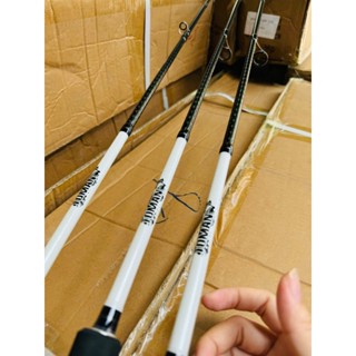  Cần câu lure Toman Khoen Fuji cao cấp 1m98 đứng chất liệu carbon độ cứng M tải mồi 7-28g 