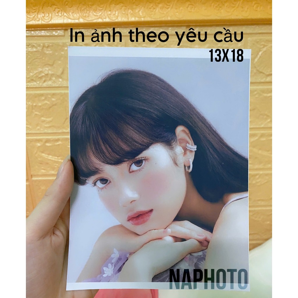 In ảnh 13x18 In theo yêu cầu ( ép lastic miễn phí )