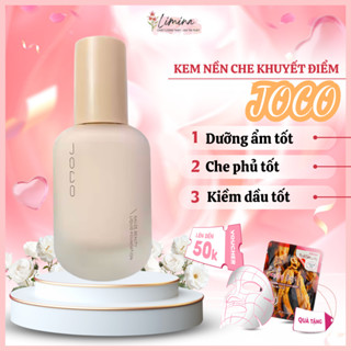 Kem nền dạng lỏng JOCO- JOCO che khuyết điểm, chống nước, kiềm dầu, trong suốt, mỏng nhẹ che phủ cao