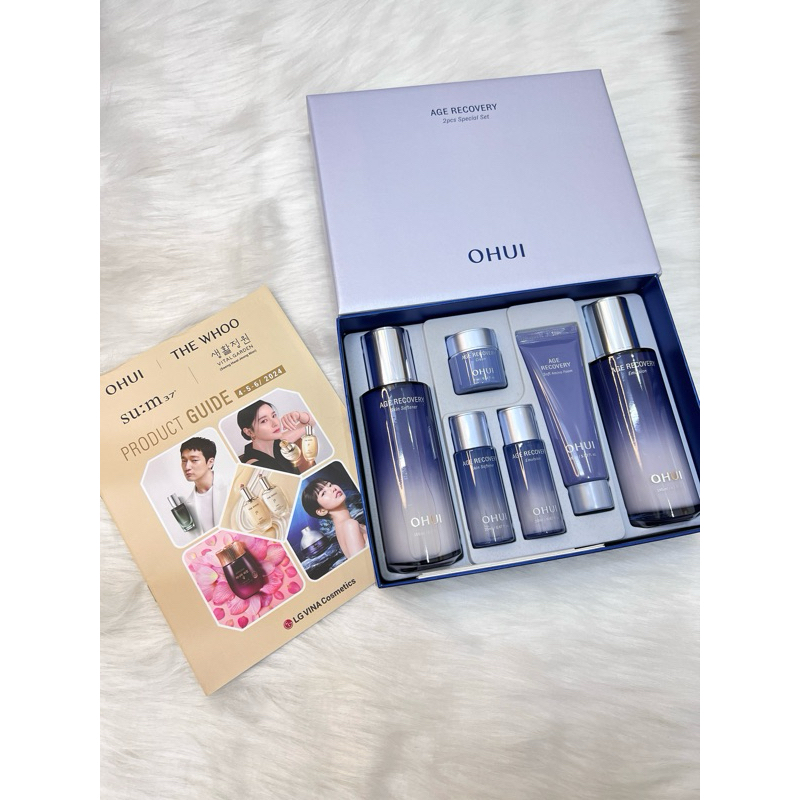 Bộ Dưỡng Da Ohui Tím Ohui Age Recovery Special 2pcs Set