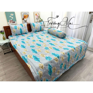 Bộ chăn ga gối 100% coton Thắng Lợi 5 món