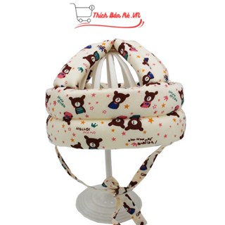  Mũ bảo hiểm cho bé tập đi và tập ngồi dùng cho trẻ từ 5-36 tháng tuổi 