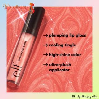 Son bóng căng mọng môi ELF - Lip Plumping Gloss 3ml