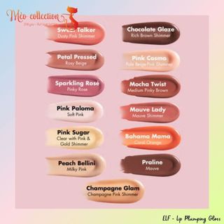 Son bóng căng mọng môi ELF - Lip Plumping Gloss 3ml