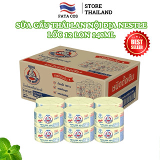 Sữa gấu thái lan, Sữa gấu Nestle thái lan 140ml lốc 12 hũ Fata cos