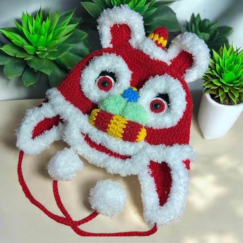 Nón Lân con cho bé chơi Trung thu,đội Tết,giữ ấm