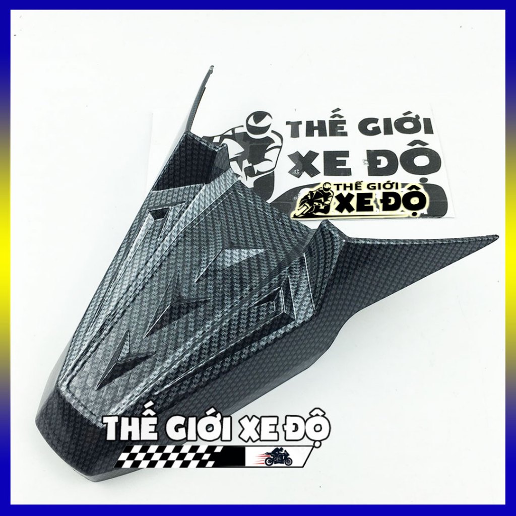 Ốp đèn soi biển số AB 160 cc và AB 125 cc 2023, 2024, 2025 cacbon - phụ kiện đồ chơi xe Airblade ốp 