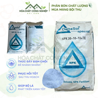 Bao 25kg phân bón lá NPK 30-10-10 ĐỨC DETLASOL