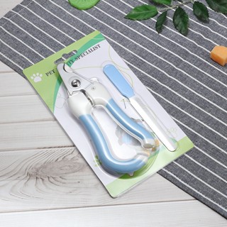 Bộ kìm cắt móng cao cấp kèm dũa dành cho chó mèo chính hãng - Huna