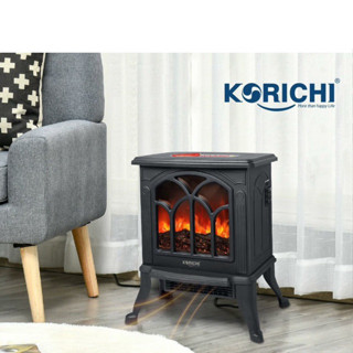 Lò Sưởi Điện KORCHI KRC-2888 - Không Khô Da - Phong Cách Châu Âu - Hàng Chình Hãng