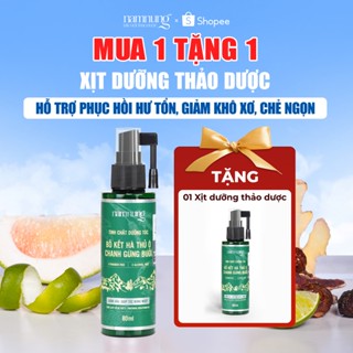 (Mua 1 tặng 1) Mua 1 chai xịt dưỡng tóc NAMNUNG hỗ trợ phục hồi, giúp tóc chắc khỏe 80ml tặng 1 chai xịt cùng loại