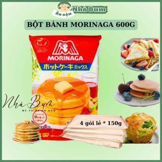 [Date 6/2027] Bột hotcake, pancake Morinaga bột bánh cho bé 12m+