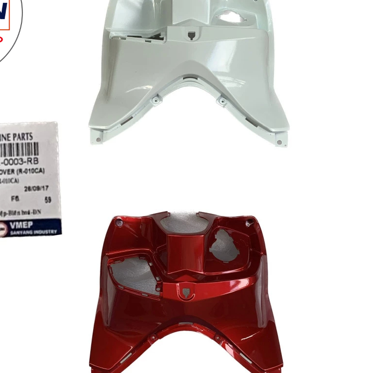 [Chính hãng] Tấm ốp bên trên ( YẾM KHOÁ ) xe Shark mini - Shark 50 SYM đủ màu