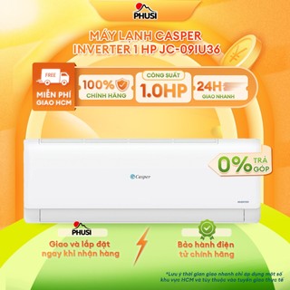  Máy lạnh Casper Inverter 1HP 1.5 HP JC-09IU36  JC-12IU36 MODEL 2025  GIAO HÀNG MIỄN PHÍ HCM  