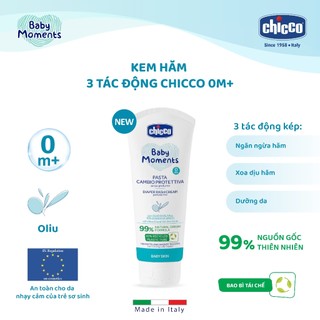 (MamanBébé chính hãng) Kem hăm ba tác động Chicco 0M+ 100ml