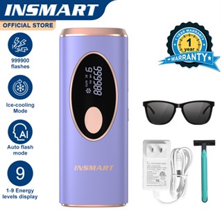  INSMART IPL Máy Chiệt Lông Cầm Tay Sapphire Ice Point Dụng Cụ Tẩy Lông Vĩnh Viễn Không Đau 