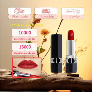 Son Rouge Dior Lisptick Fullsize Chính Hãng 3.5g Full Size gladessstore