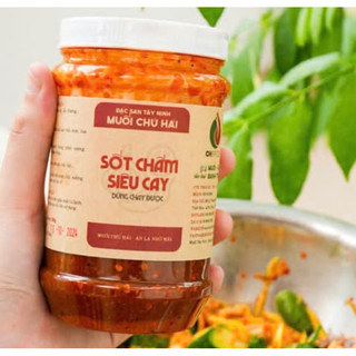 [Hủ 500g] Sốt chấm siêu cay Muối Chú Hải, tắc xí muội