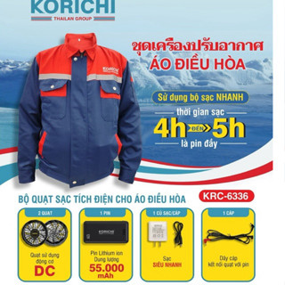 Áo Điều Hòa KORICHI KRC-6336- Có Đá Khô - Hàng Chính Hãng