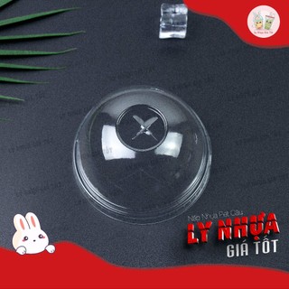   Nắp Cầu 98mm  Thùng 1000 cái nắp phi 98mm. Nắp nhựa dùng cho ly nhựa PET 530ml 590ml 650ml 710ml. 