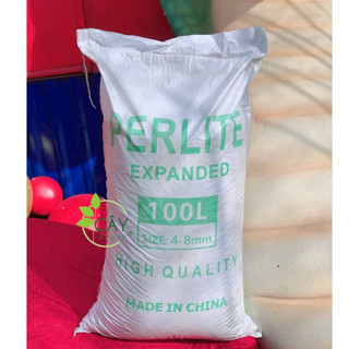 Đá Perlite size 4-8mm [BAO 100L] HÀNG CHUẪN SIZE tơi xốp, siêu nhẹ, ít bụi