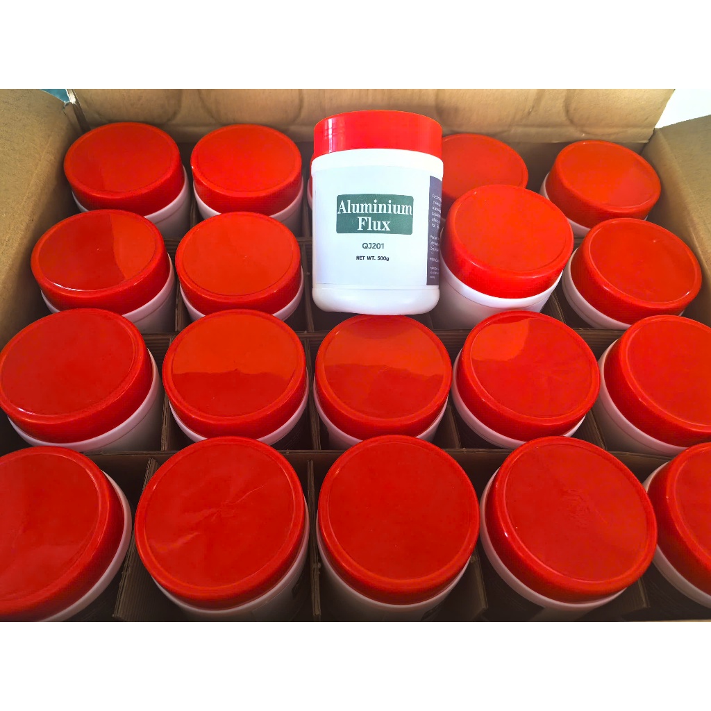 Bột hàn nhôm cho que hàn Er4043, 4047 - Lọ 500gram