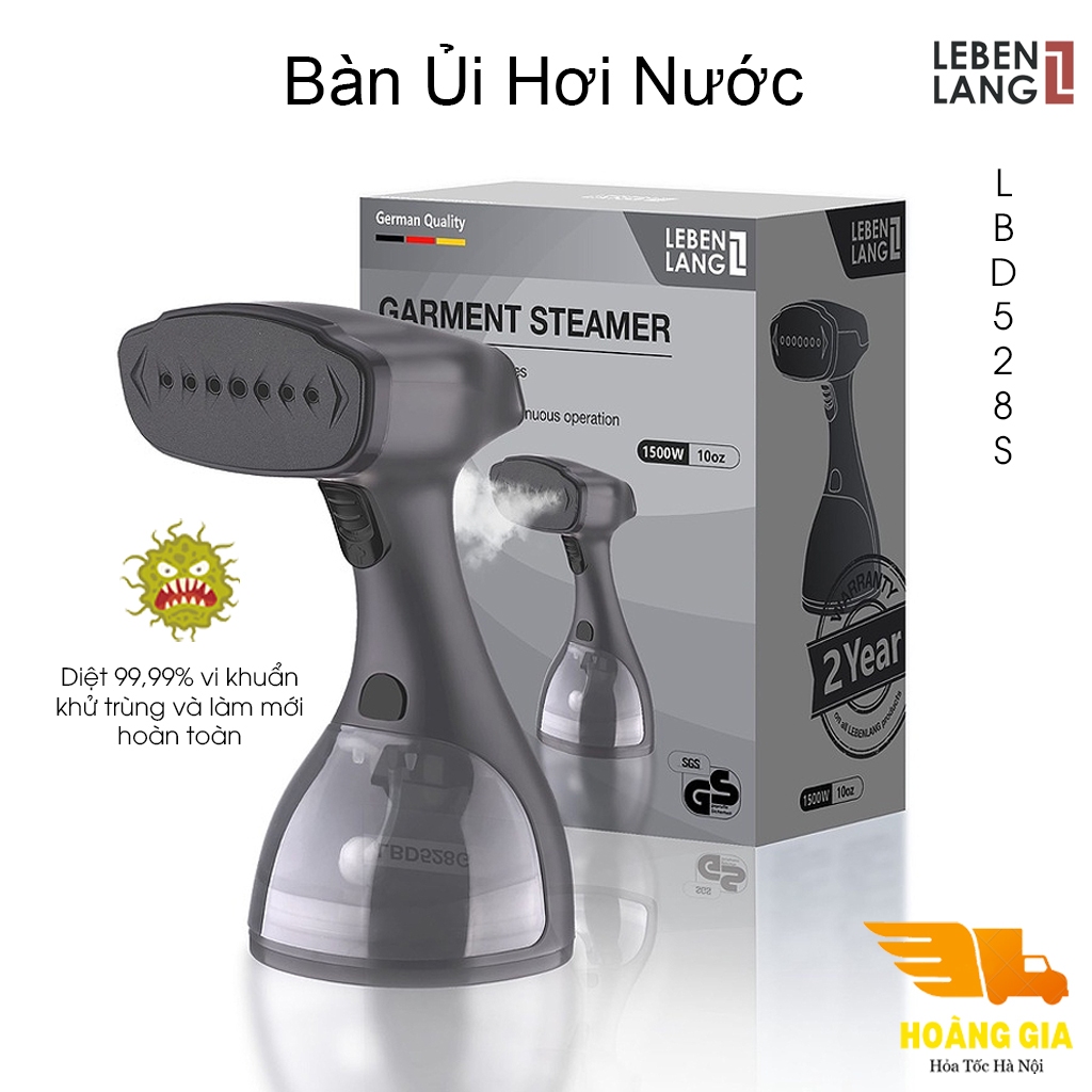 Bàn Là Hơi Nước Cầm Tay LEBENLANG LBD528S - Bàn Ủi Hơi Nước Cầm Tay LEBENLANG Công Suất 1500W-300ML 