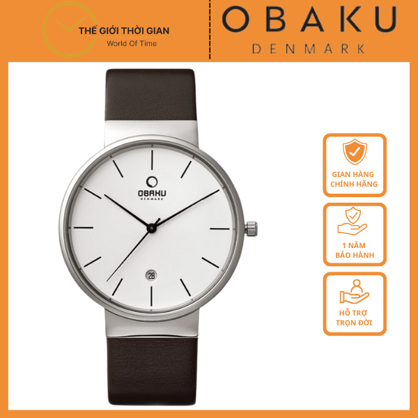 Đồng hồ đeo tay nam hiệu Obaku V153GDCIRN