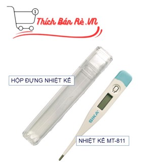 Nhiệt kế hiển thị điện tử, đo nhiệt độ cơ thể ngậm miệng hoặc kẹp nách, an toàn