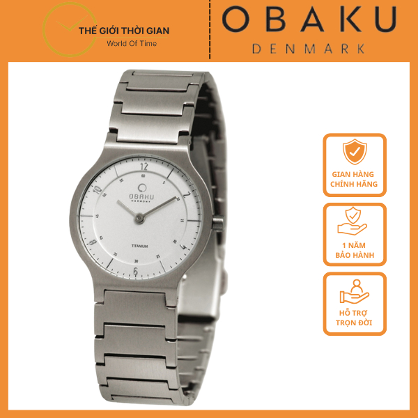 Đồng hồ đeo tay nữ hiệu Obaku V133LTIST