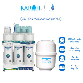 Máy lọc nước thông minh Karofi KAQ-U95 Pro 10 cấp lọc chính hãng bảo hành 36 tháng