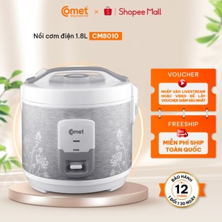   KHO HN   Nồi cơm điện nắp gài 1.8L COMET - CM8010 