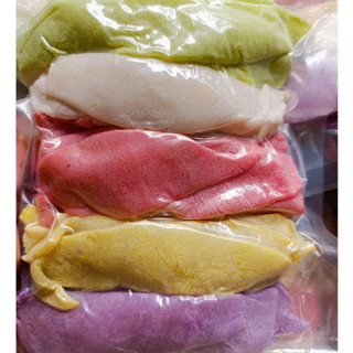 Mứt dừa non bản to nhà làm tỉ mỉ, sạch sẽ, ít đường, không chất bảo quản,hút chân không - 500g