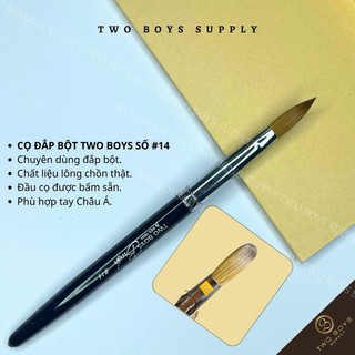 CỌ ĐẮP bột TWO BOYS LÔNG CHỒN THẬT SỐ 12-14-16-18