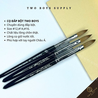 CỌ ĐẮP bột TWO BOYS LÔNG CHỒN THẬT SỐ 12-14-16-18