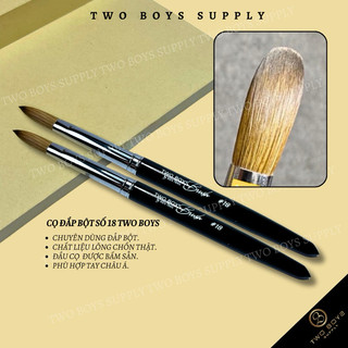 CỌ ĐẮP bột TWO BOYS LÔNG CHỒN THẬT SỐ 12-14-16-18