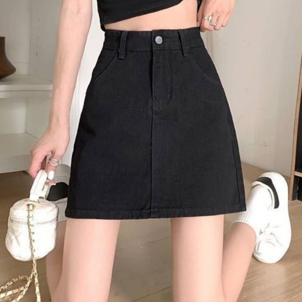 Chân Váy Kaki Bigsize Cô Nhỏ Phom Basic Bản Lưng Cao Có Quần Lót Trong Tôn Dáng Tôn Eo CV11 | BigBuy360 - bigbuy360.vn