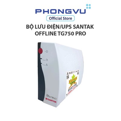 Bộ lưu điện/UPS Santak Offline TG750 PRO - Bảo hành 36 tháng