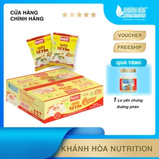 Thùng Cháo Yến Vị Thịt Bằm Khánh Hòa Nutrition (Thùng 30 gói x  50G)