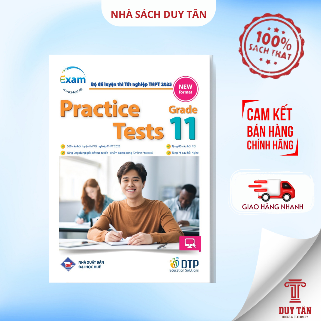 Sách - Practice Tests Grade 11 - DTPbooks