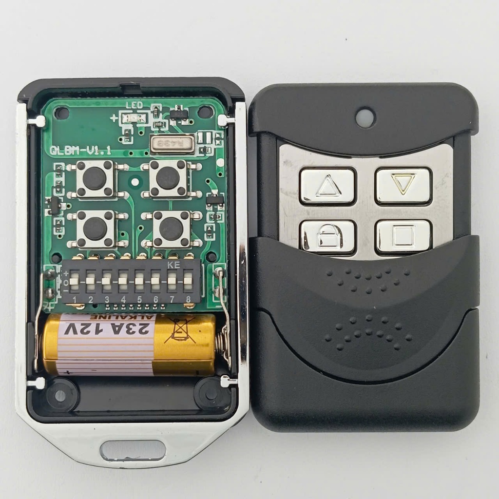 # Điều khiển cửa cuốn 8 mã gạt Tần số 433 mhz chất lượng cao