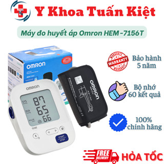 ✅ Máy đo huyết áp Omron HEM-7156T vòng bít Intelliwrap 360 kết nối điện thoại