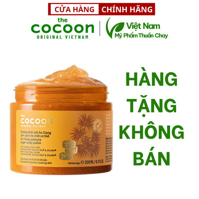 HÀNG TẶNG KHÔNG BÁN - Tẩy da chết cơ thể đường thốt nốt An Giang Cocoon 200ml