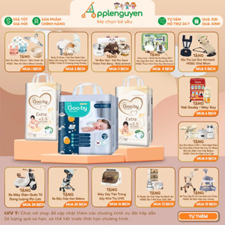 Bỉm Gooby Extra/Premium (Ngày/Đêm) Hàn Quốc Dán/Quần Đủ Size NB/S/M/L/XL/XXL | Applenguyen94