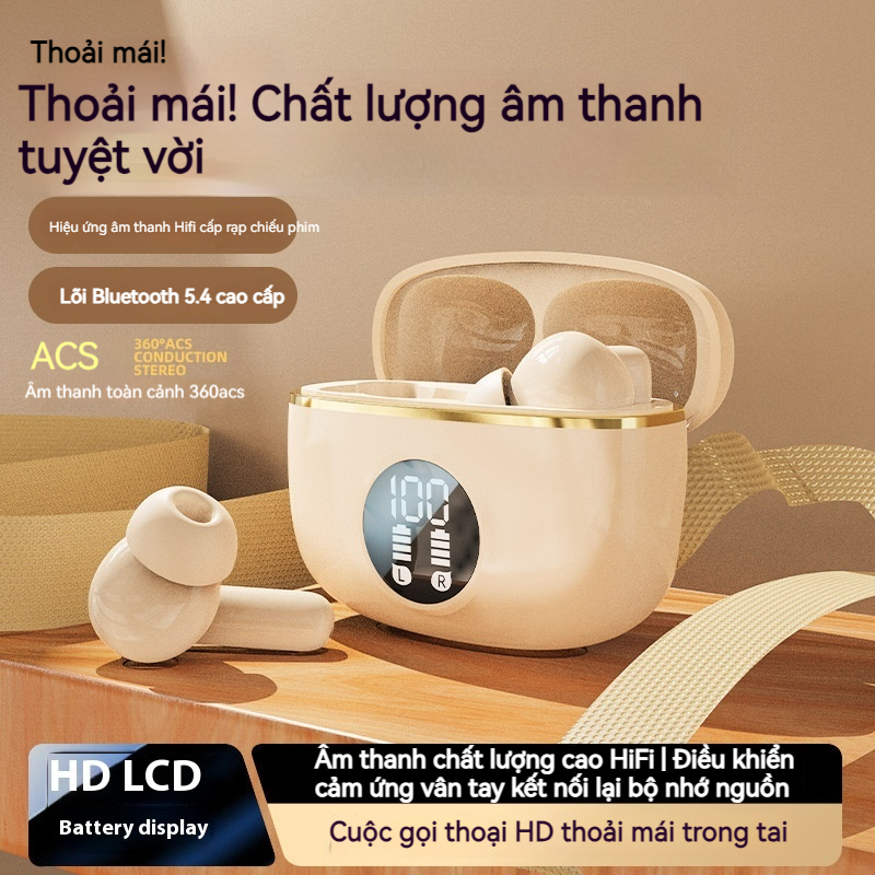 Tai nghe Bluetooth X90 TWS không dây dẫn truyền thể thao Tai nghe âm thanh HiFi | BigBuy360 - bigbuy360.vn