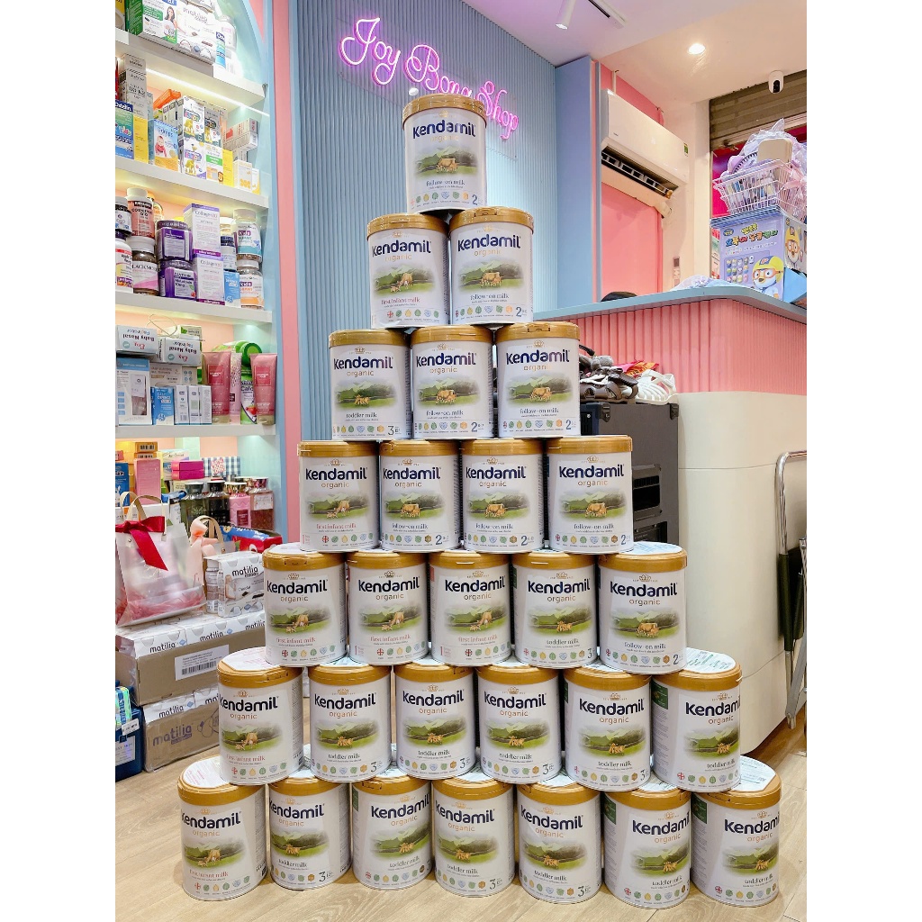 sữa Kendamil Organic và Classic đủ số 1-2-3 (sữa bò) đến từ Anh Quốc [date mới 2027]