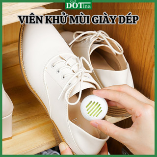 Viên khử mùi giày dép tủ phòng diệt khuẩn hút ẩm khử nấm mốc hương trà xanh combo 6 bóng VKMG01