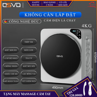 Máy sấy quần áo thế hệ mới Osvo khử trùng tia cực tím, lọc sạch bụi mịn bông dư thừa diệt khuẩn nấm mốc bảo hành 2 năm